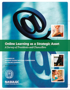 Online Learning as a Strategic Asset: A Survey of Presidents and Chancellors